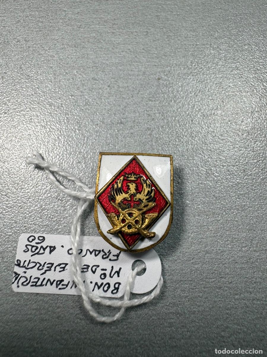 Militaria: Miniatura batall&oacute;n ministerio del ej&eacute;rcito