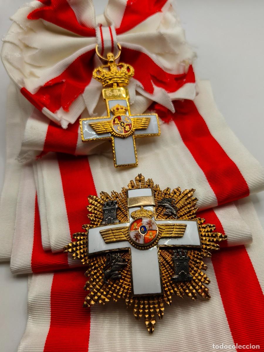 Militaria: Gran cruz de m&eacute;rito a&eacute;reo espa&ntilde;ola.