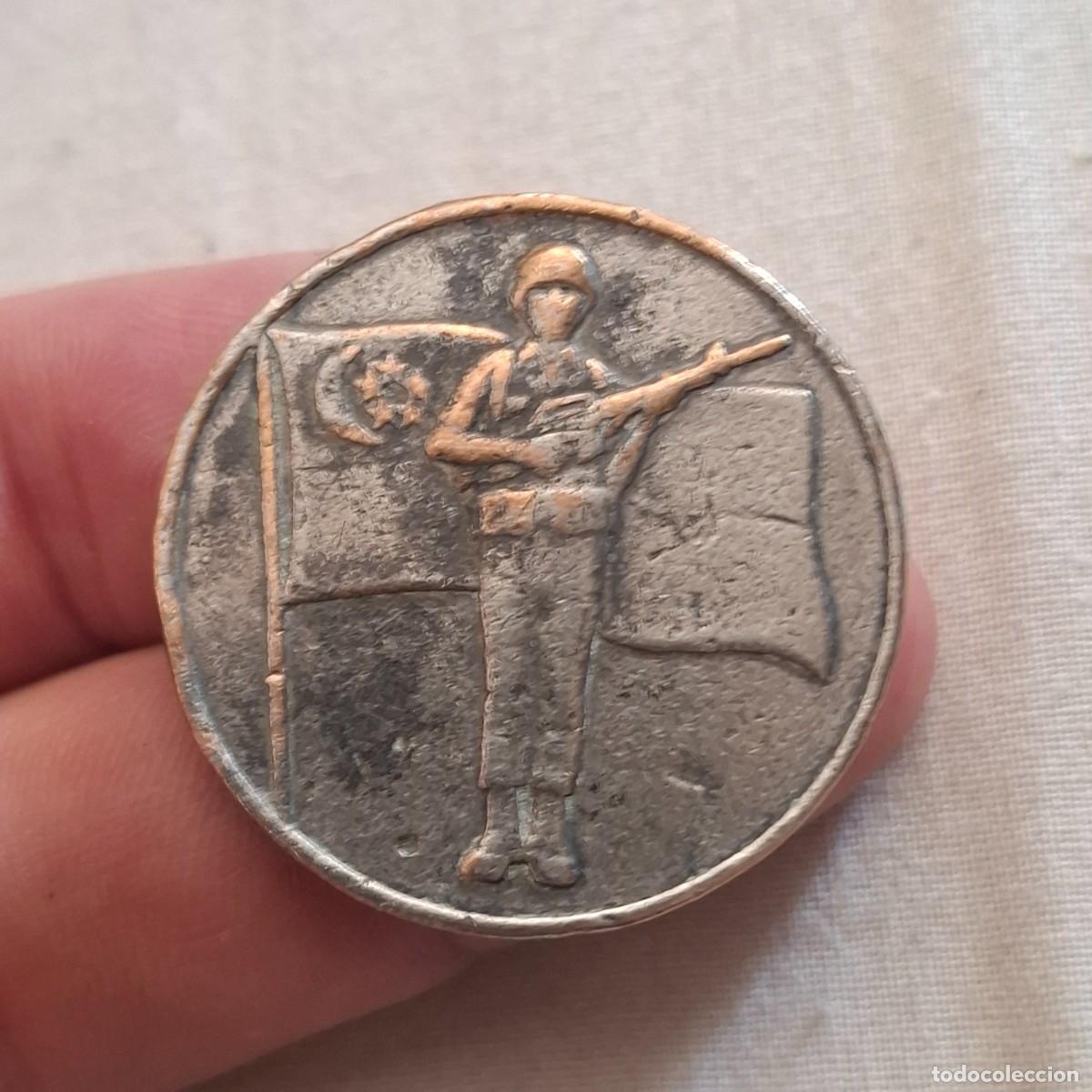 Militaria: Antiguo premio moneda militar ej&eacute;rcito de Singapur.&rdquo; FOR GOOD SERVICE&rdquo;