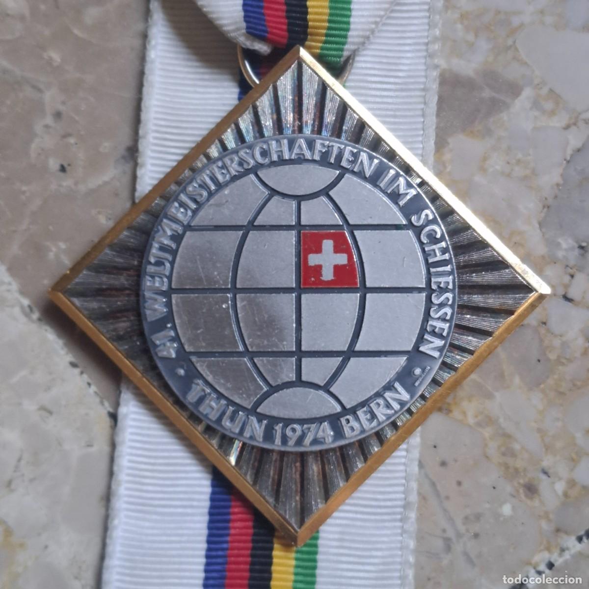 Militaria: Mrdalla 1974 campeonato mundial de tiro en Thun y Berna, Suiza