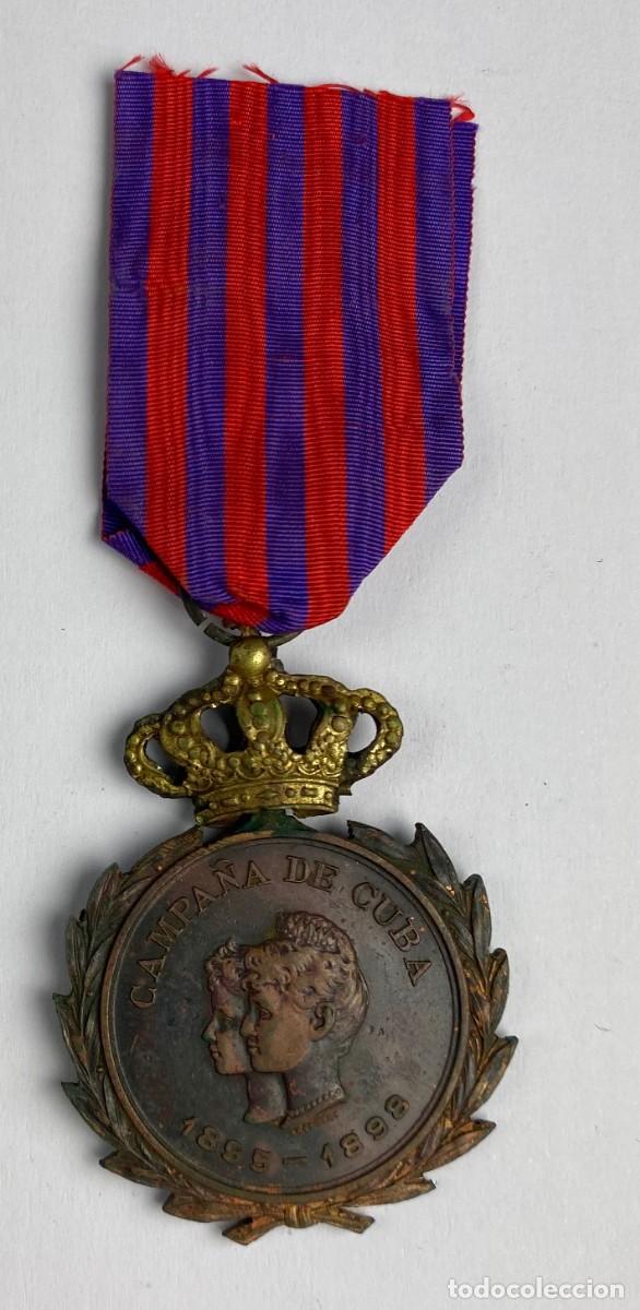 Militaria: MEDALLA CAMPA&Ntilde;A DE CUBA 1895-1898 AXIII AL EJ&Eacute;RCITO DE OPERACIONES Original