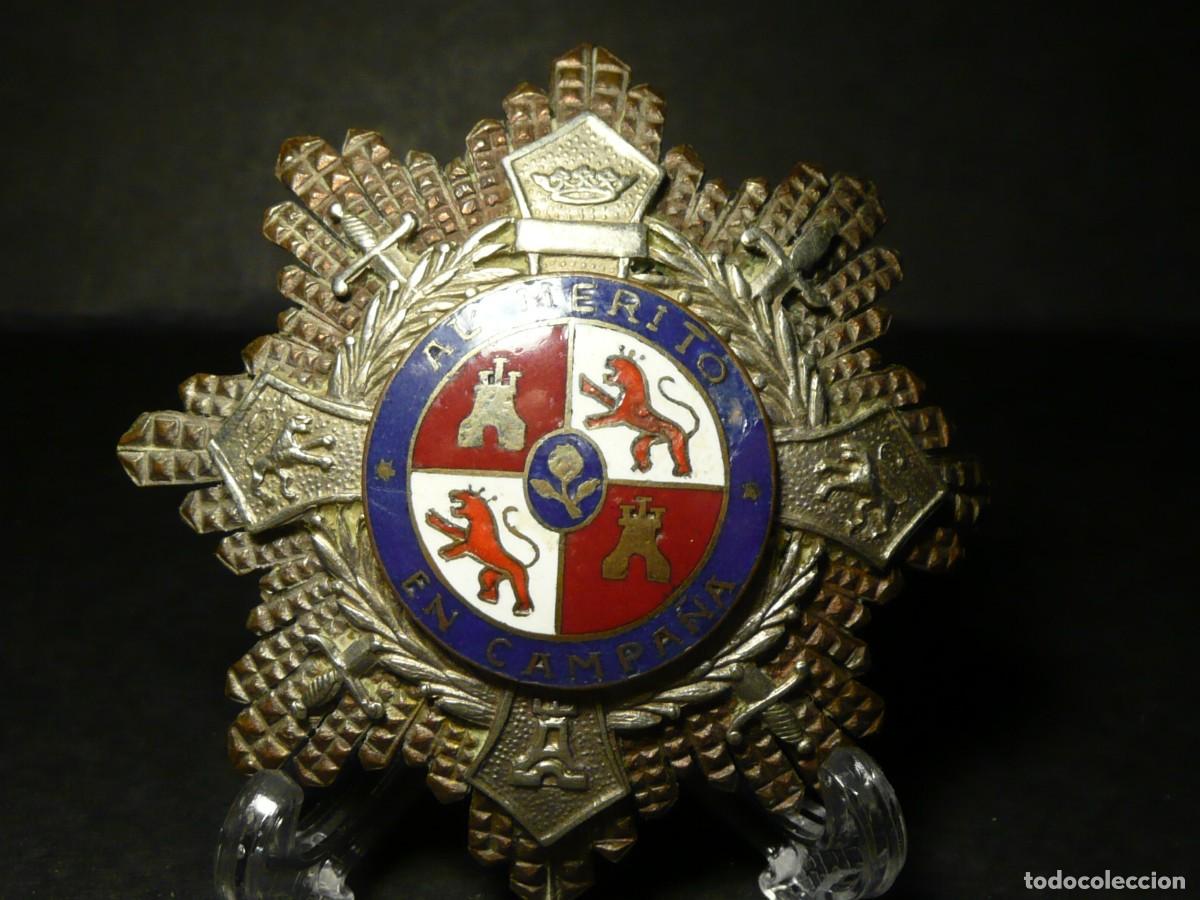 Militaria: Placa Cruz de Guerra - Al M&eacute;rito en Campa&ntilde;a