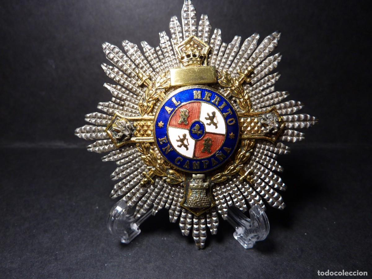 Militaria: Placa Cruz de Guerra - Al M&eacute;rito en Campa&ntilde;a CEJALVO
