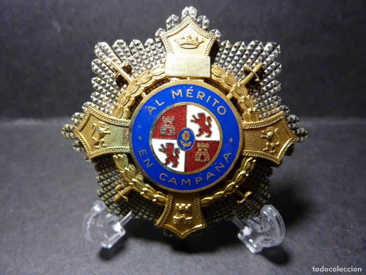 Militaria: Placa Cruz de Guerra - Al M&eacute;rito en Campa&ntilde;a