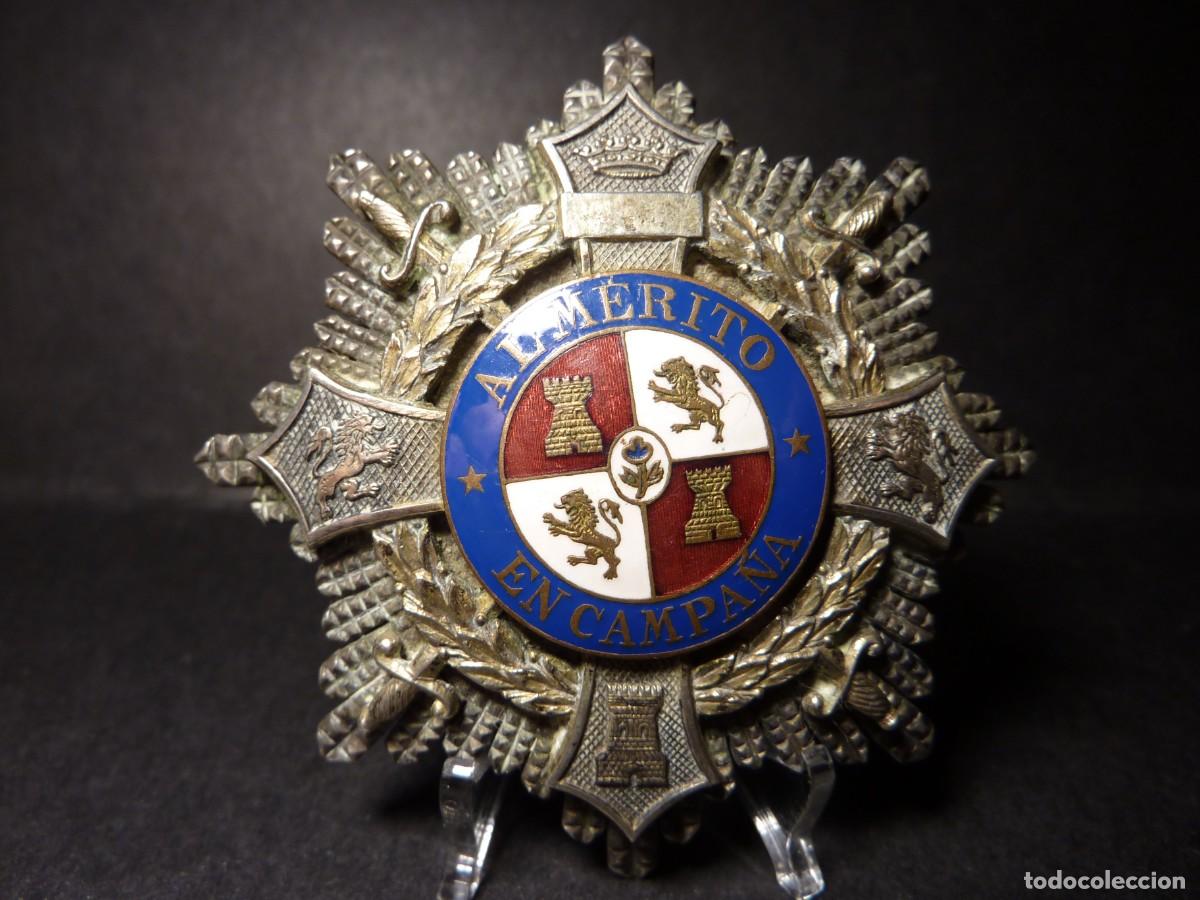 Militaria: Placa Cruz de Guerra - Al M&eacute;rito en Campa&ntilde;a Producci&oacute;n italiana GARDINO ROMA