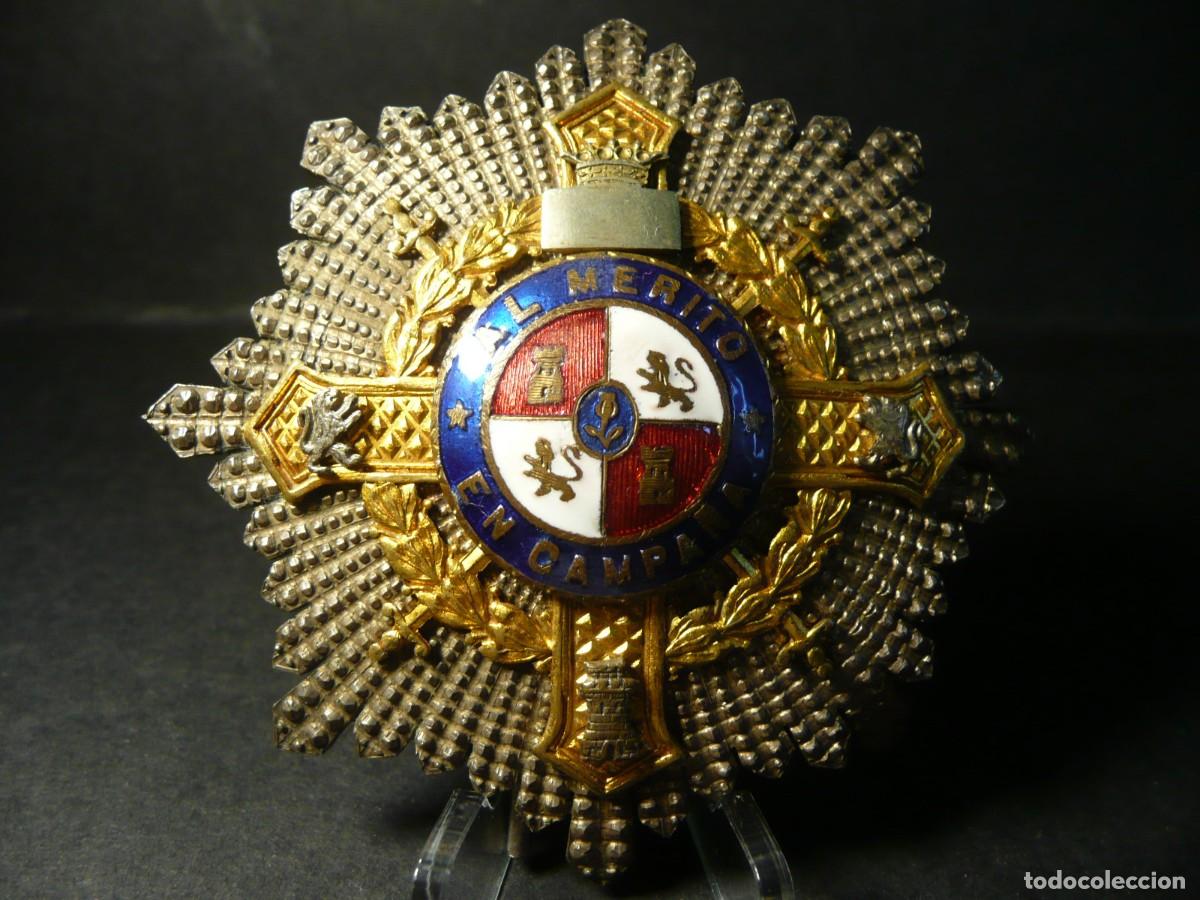 Militaria: Placa Cruz de Guerra - Al M&eacute;rito en Campa&ntilde;a
