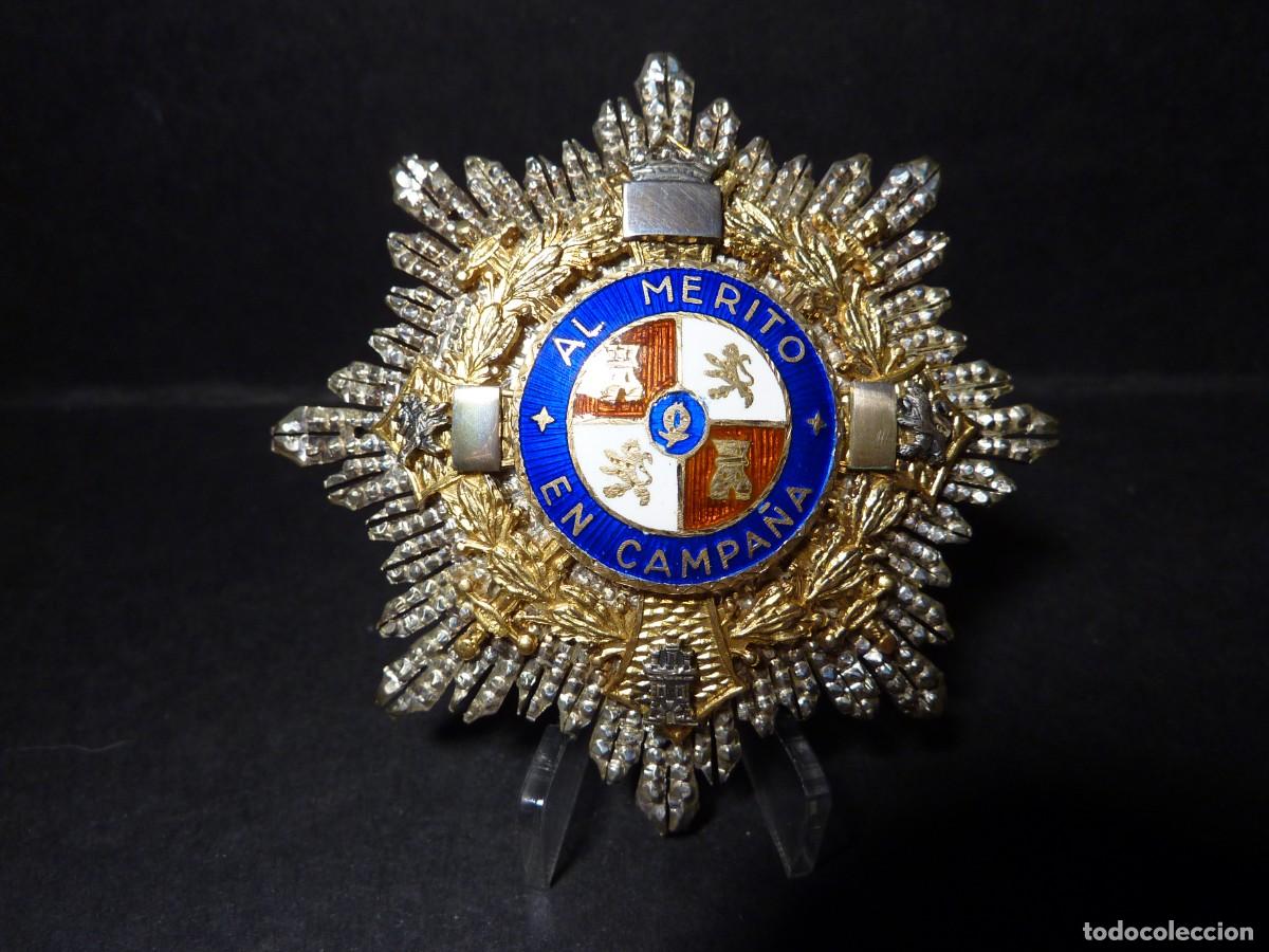 Militaria: Placa Cruz de Guerra - Al M&eacute;rito en Campa&ntilde;a EFECTOS MILITARES G. BODAS MAYOR 15