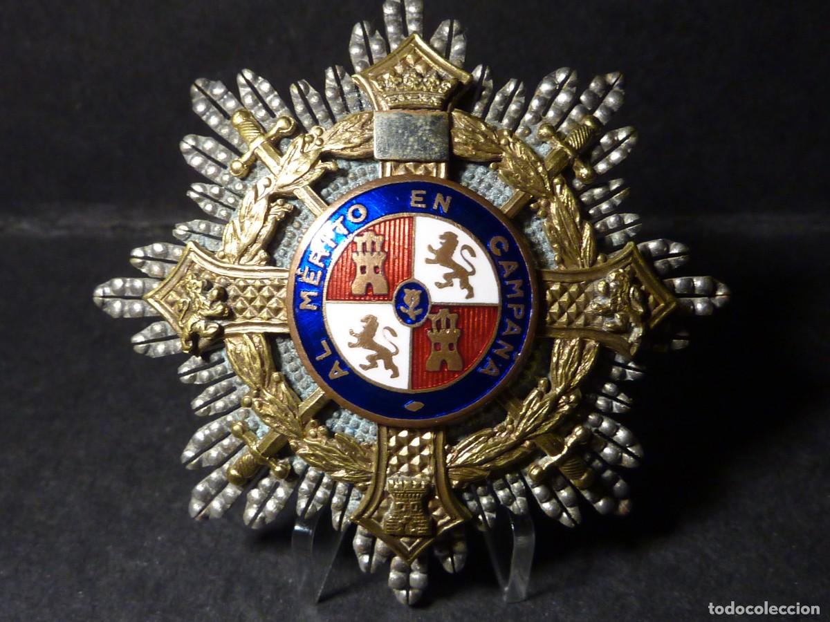 Militaria: Placa Cruz de Guerra - Al M&eacute;rito en Campa&ntilde;a