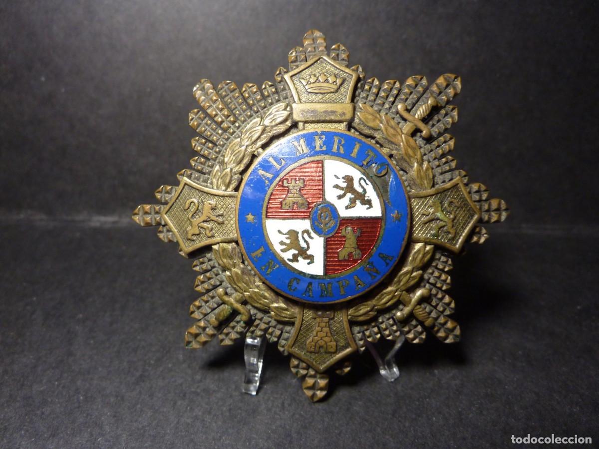 Militaria: Placa Cruz de Guerra - Al M&eacute;rito en Campa&ntilde;a PRODUCCI&Oacute;N ALEMANA: Paul Meybauer, Berl&iacute;n
