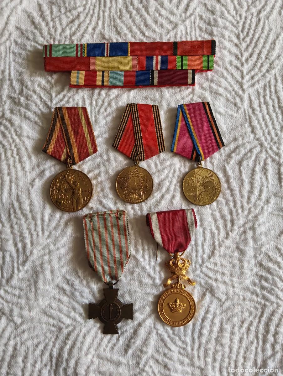 Militaria: Lote de medallas varios pa&iacute;ses