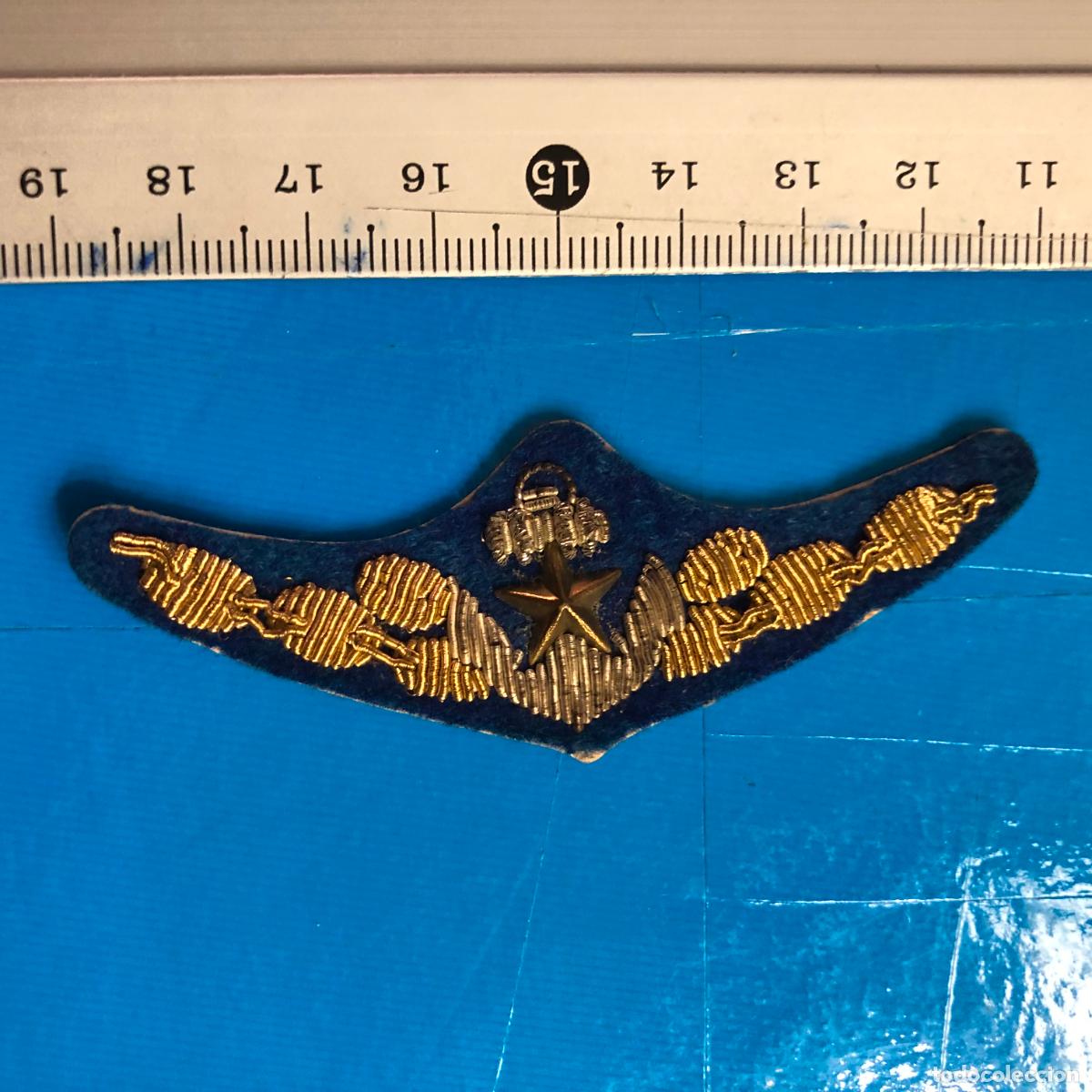 Militaria: JAP&Oacute;N II WW, ALAS PILOTO BORDADAS