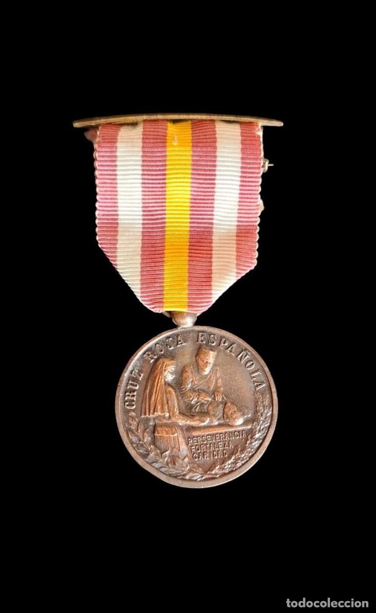 Militaria: (MI-260622)Medalla premio a la constancia de la cruz roja espa&ntilde;ola &eacute;poca Alfonso XIII