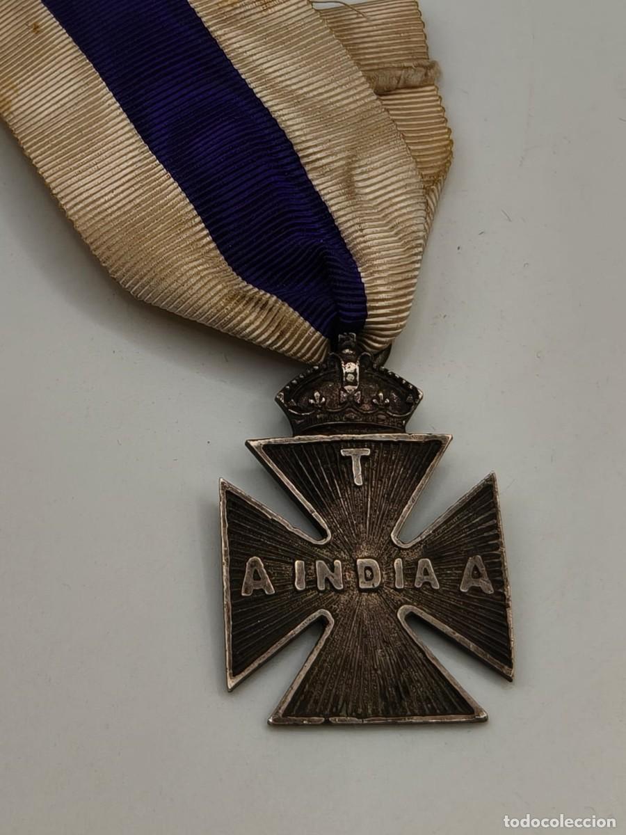 Militaria: Cruz inglesa colonial India temperancia