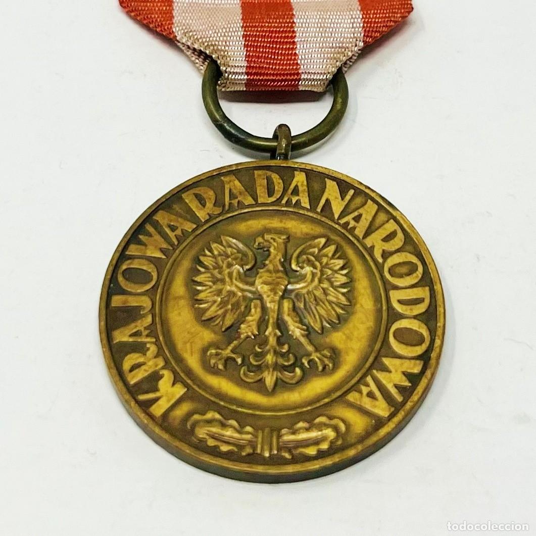 Militaria: Medalla Victoria y Libertad 1945 Polonia &ndash; Medal Zwycięstwa i Wolności &ndash; Variante 1946 &ndash; WWII