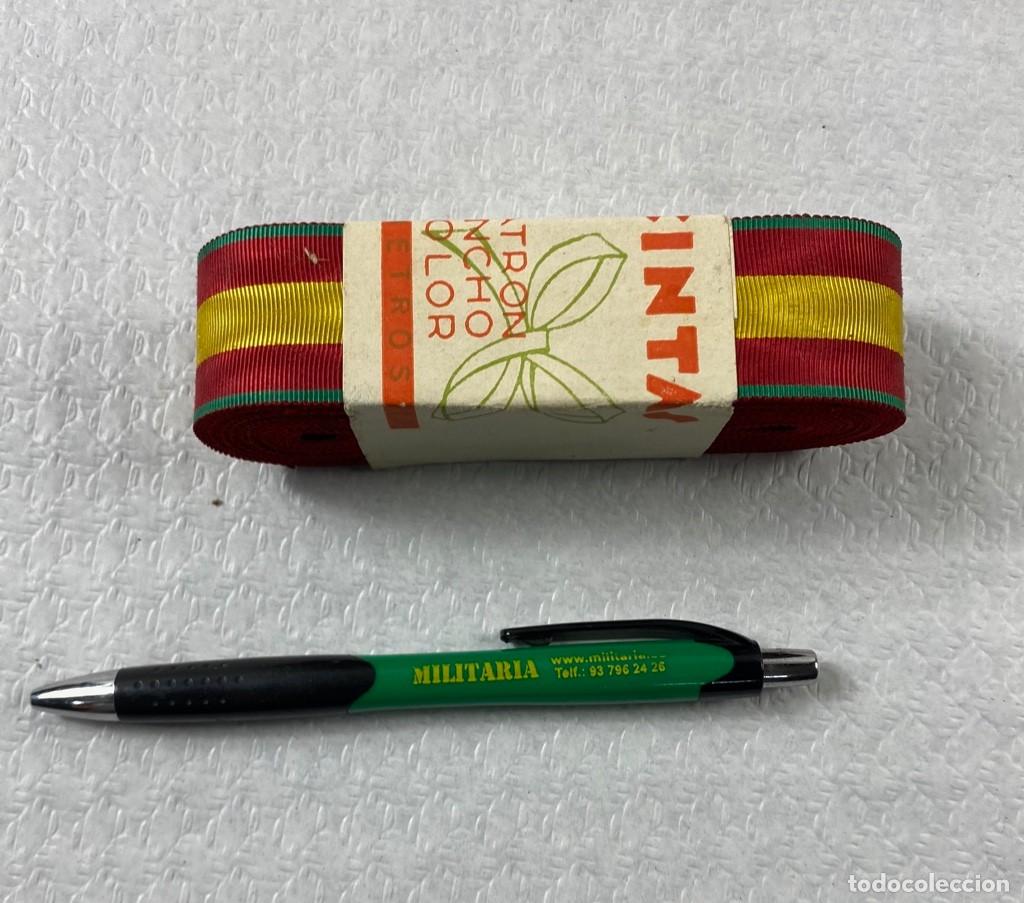 Militaria: Cinta de antigua condecoraci&oacute;n ESPA&Ntilde;A MEDALLA DE LA CAMPA&Ntilde;A 17 JULIO 1936 GUERRA CIVIL Cinta con viv
