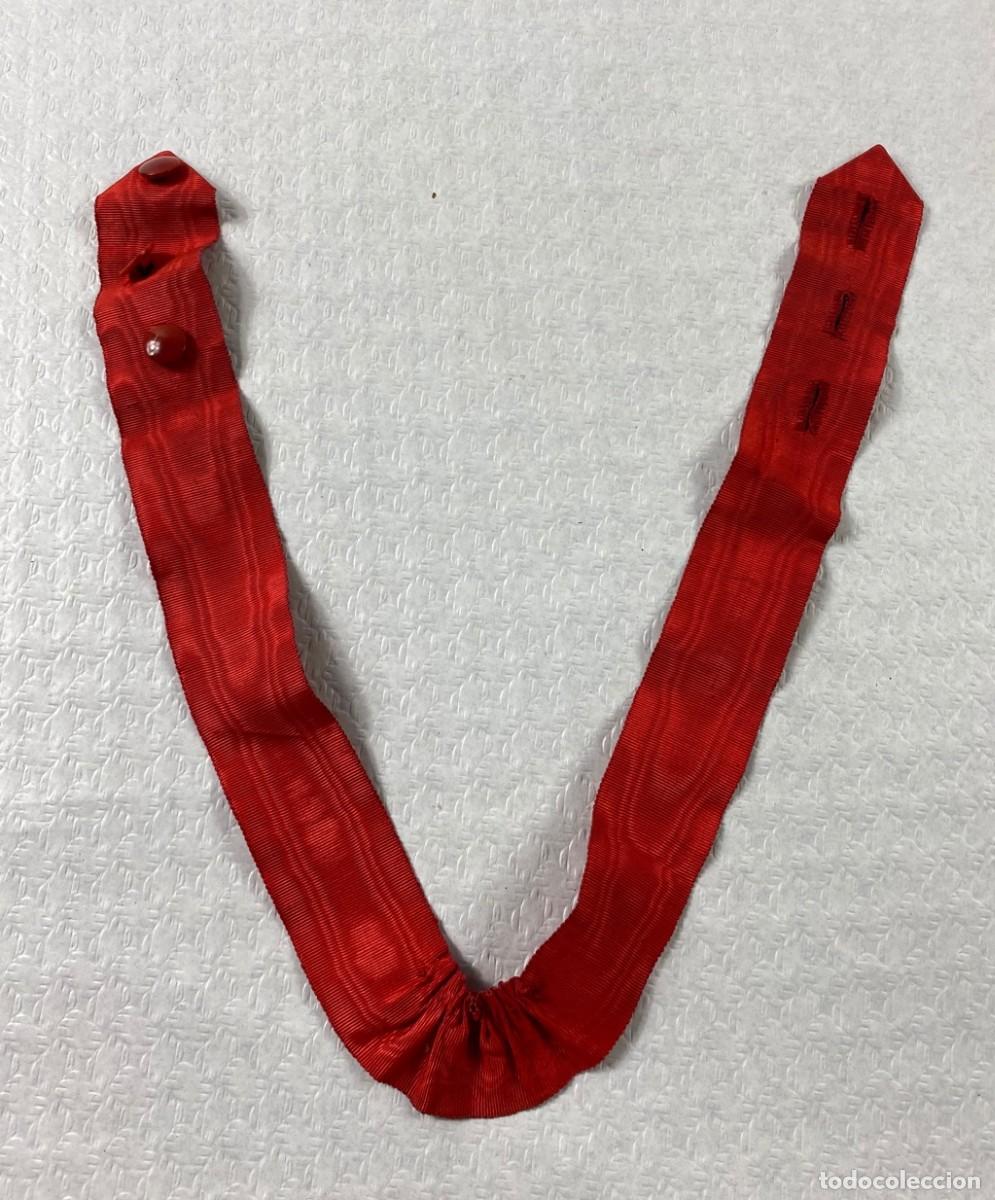 Militaria: Cinta de cuello para antigua condecoraci&oacute;n Espa&ntilde;a inicios del Siglo XX 6