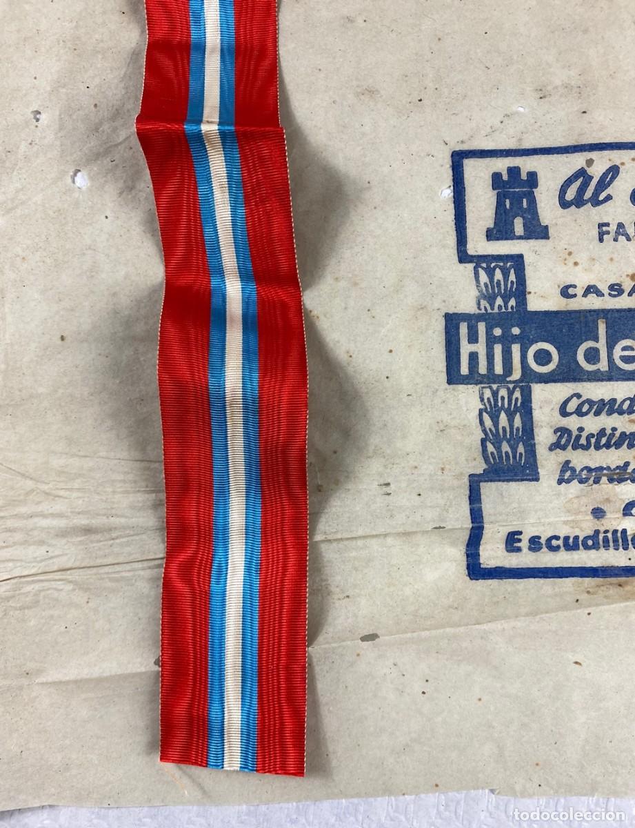 Militaria: CINTA DE CONDECORACI&Oacute;N COMERCIALIZADA EN ESPA&Ntilde;A POR CASTELLS ENTRE 1834 Y 1949 ORIGINAL REFERENCIA-8
