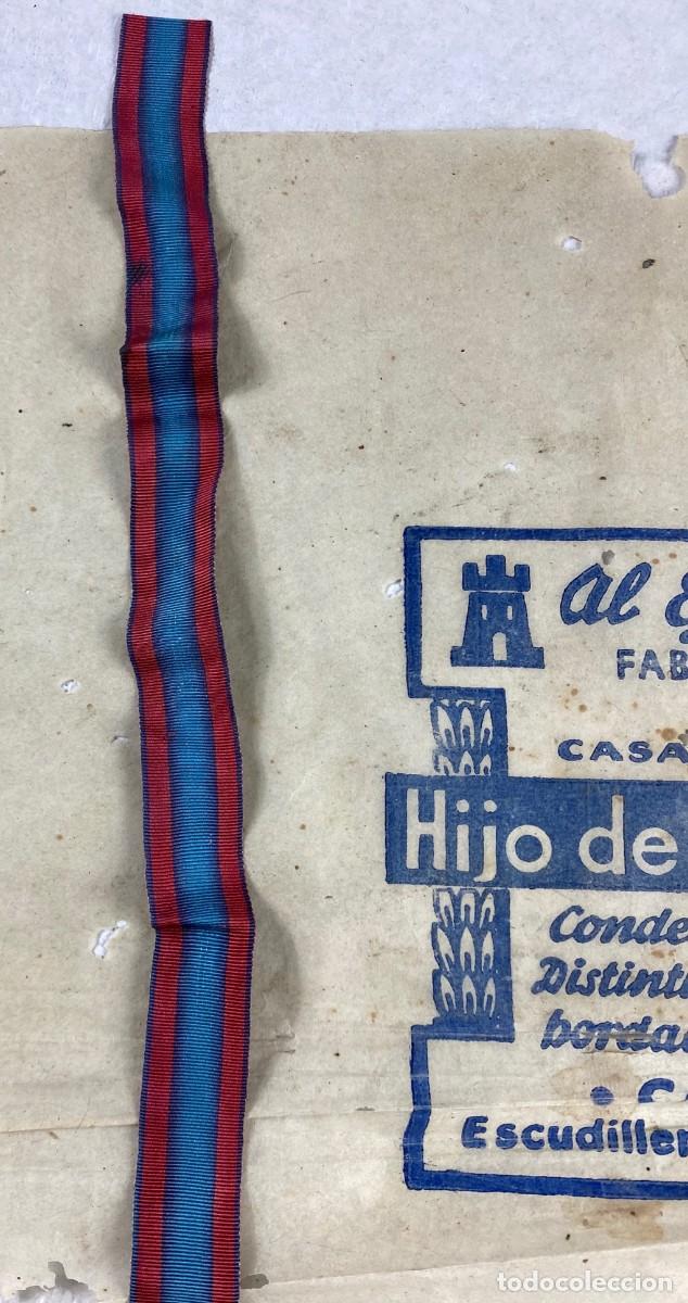 Militaria: CINTA DE CONDECORACI&Oacute;N COMERCIALIZADA EN ESPA&Ntilde;A POR CASTELLS ENTRE 1834 Y 1949 ORIGINAL REFERENCIA-1