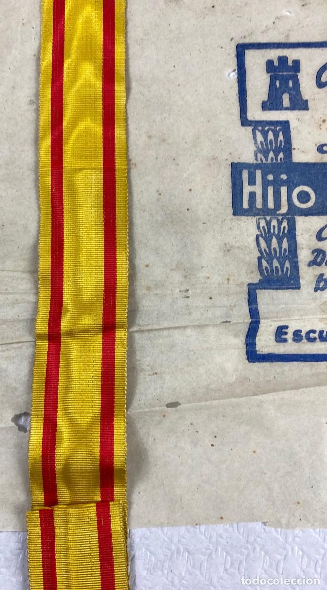 Militaria: CINTA DE CONDECORACI&Oacute;N COMERCIALIZADA EN ESPA&Ntilde;A POR CASTELLS ENTRE 1834 Y 1949 ORIGINAL REFERENCIA-1