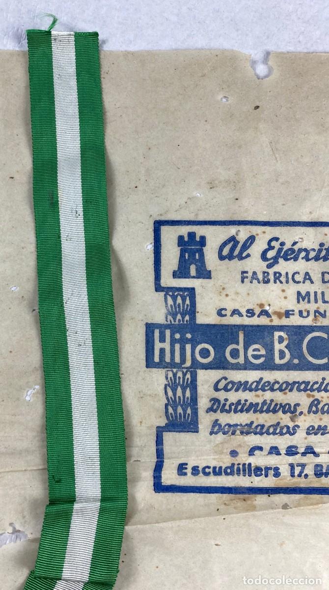 Militaria: CINTA DE CONDECORACI&Oacute;N COMERCIALIZADA EN ESPA&Ntilde;A POR CASTELLS ENTRE 1834 Y 1949 ORIGINAL REFERENCIA-1