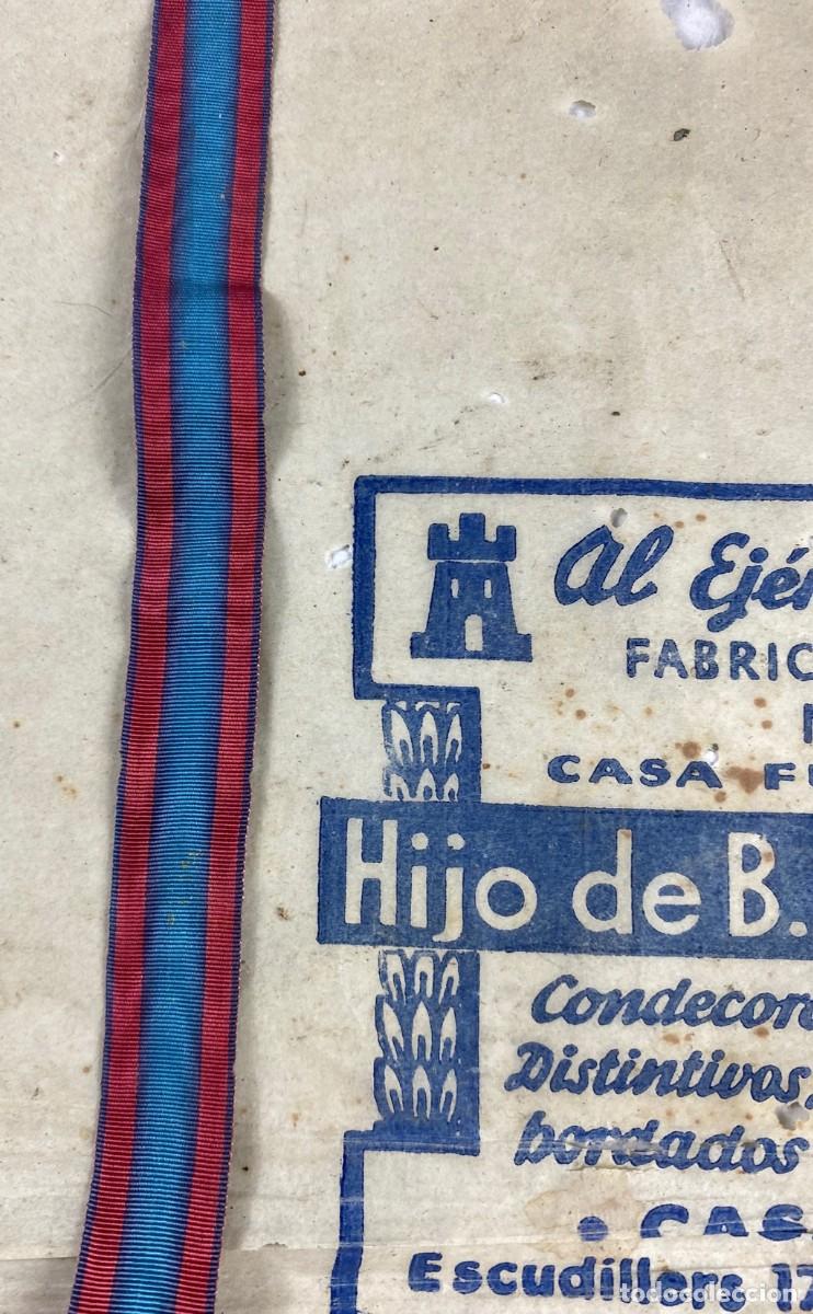 Militaria: CINTA DE CONDECORACI&Oacute;N COMERCIALIZADA EN ESPA&Ntilde;A POR CASTELLS ENTRE 1834 Y 1949 ORIGINAL REFERENCIA-2