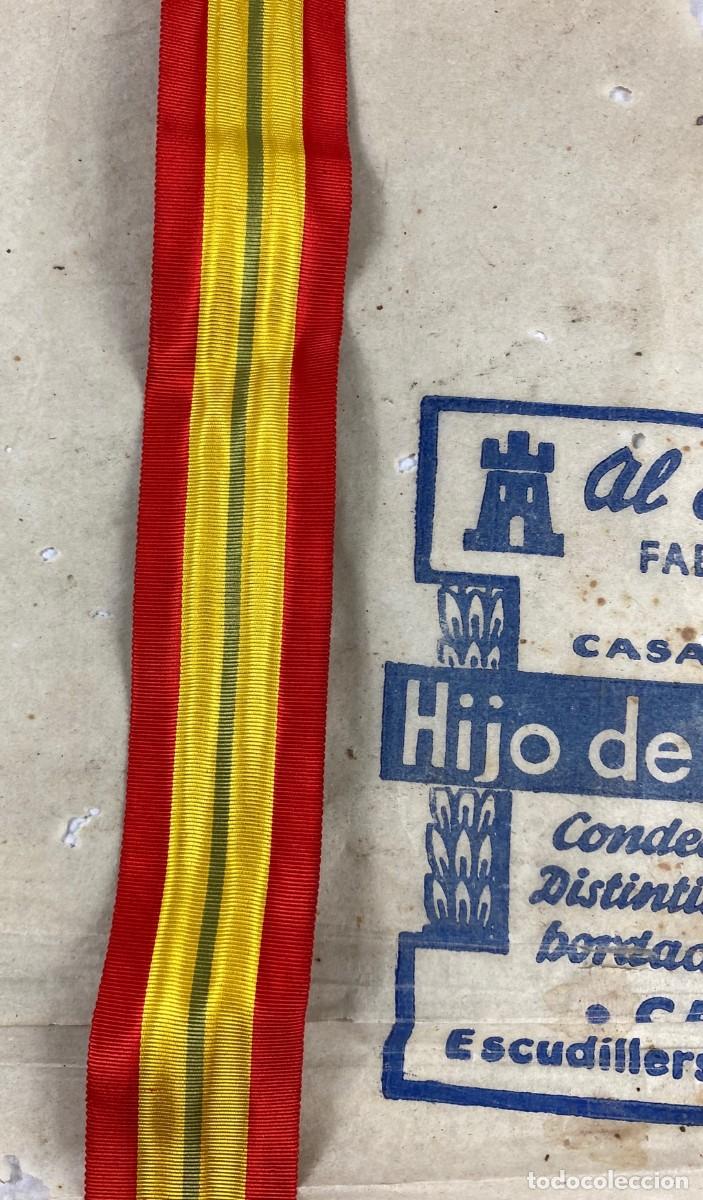 Militaria: CINTA DE CONDECORACI&Oacute;N COMERCIALIZADA EN ESPA&Ntilde;A POR CASTELLS ENTRE 1834 Y 1949 ORIGINAL REFERENCIA-2
