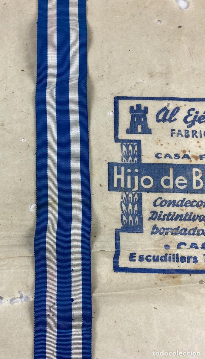 Militaria: CINTA DE CONDECORACI&Oacute;N COMERCIALIZADA EN ESPA&Ntilde;A POR CASTELLS ENTRE 1834 Y 1949 ORIGINAL REFERENCIA-2