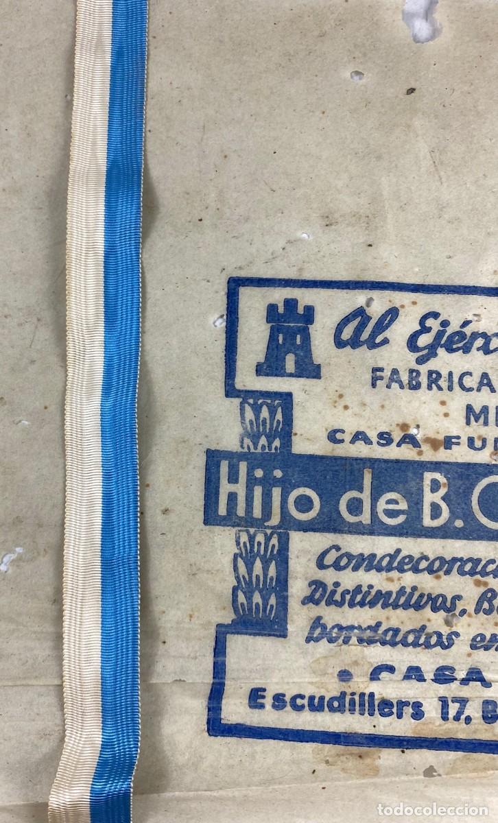 Militaria: CINTA DE CONDECORACI&Oacute;N COMERCIALIZADA EN ESPA&Ntilde;A POR CASTELLS ENTRE 1834 Y 1949 ORIGINAL REFERENCIA-3