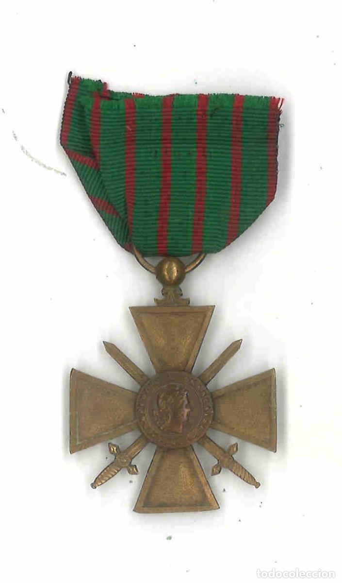 Militaria: Medalla francesa. Croix du Combattant. Primera Guerra Mundial