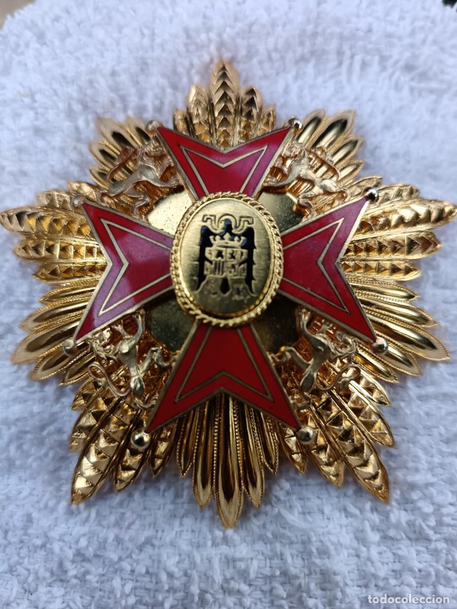 Militaria: Placa orden de Amistad Hispano Belga