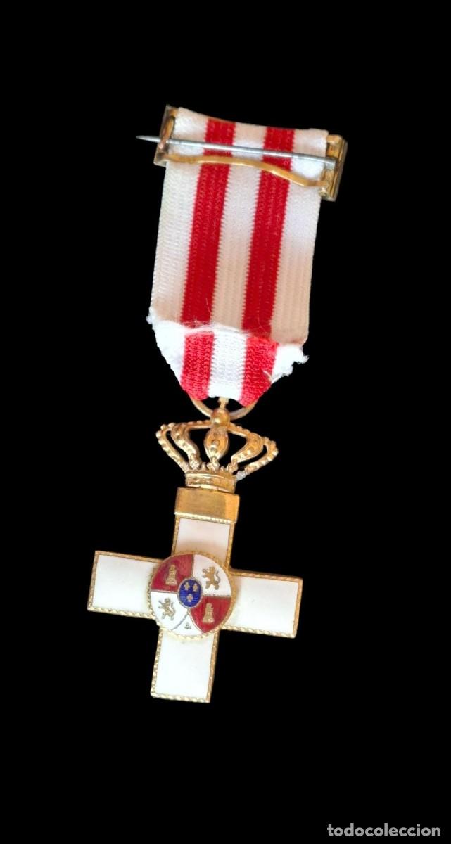 Militaria: (MI-260700)MEDALLA DEL M&Eacute;RITO MILITAR CON DISTINTIVO BLANCO, ALFONSO XIII.