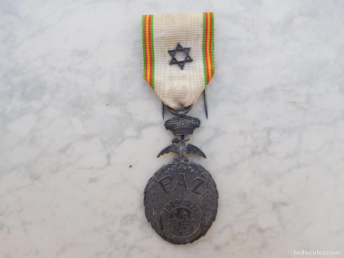 Militaria: Medalla paz de Marruecos 1909 1927