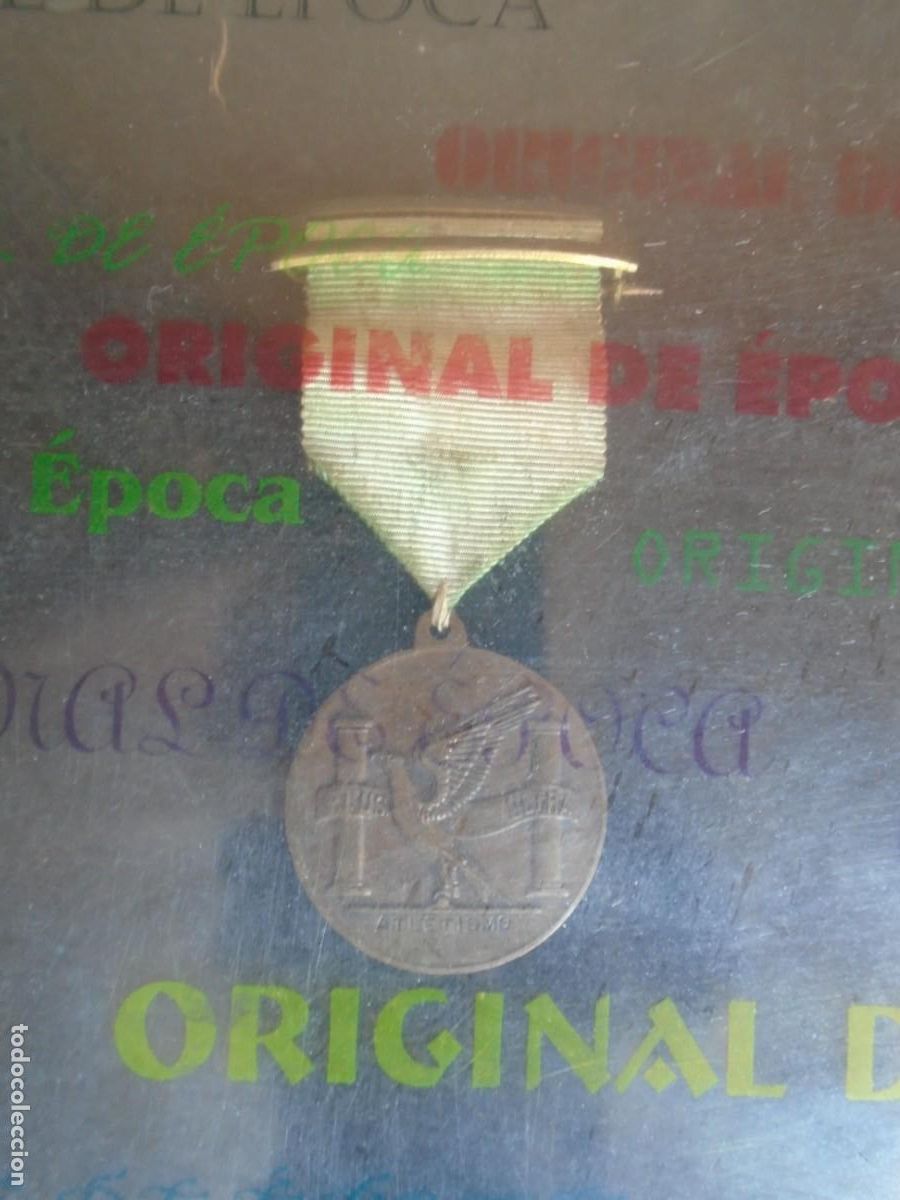 Militaria: (MI-260703) MEDALLA POR EL IMPERIO HACIA DIOS - PLUS ULTRA MARCHA PATRULLAS - ATLETISMO