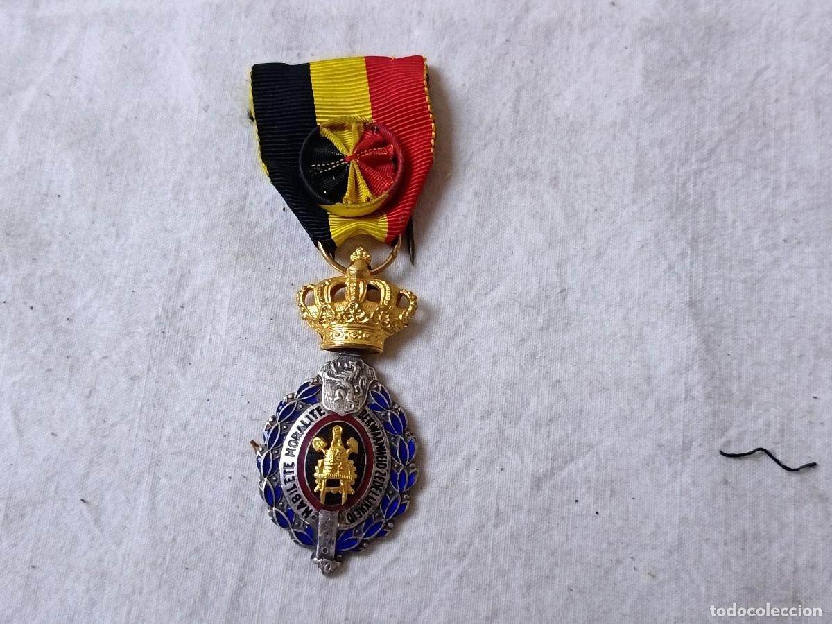 Militaria: Insignia o medalla militar/civil, Condecoraci&oacute;n del Trabajo de B&eacute;lgica