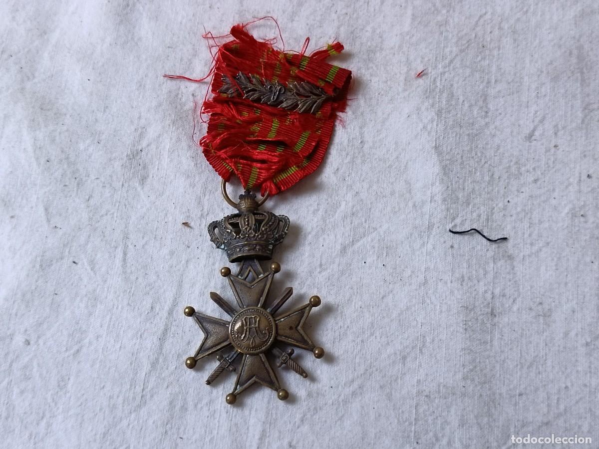 Militaria: Medalla Militar Belga, Cruz de Guerra del Reino de B&eacute;lgica, actos de valent&iacute;a o virtudes militares