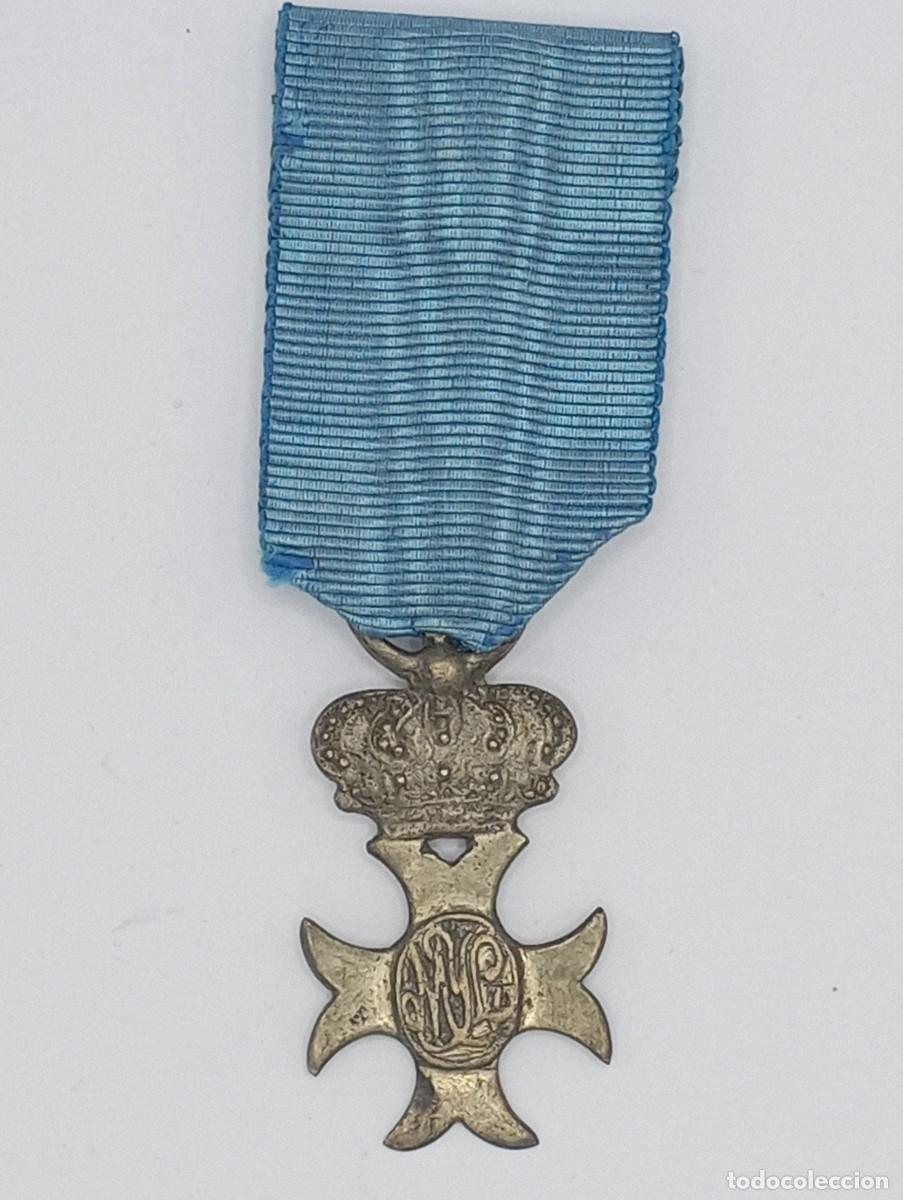 Militaria: Medalla Mar&iacute;a Isabel Luisa. Siglo XIX