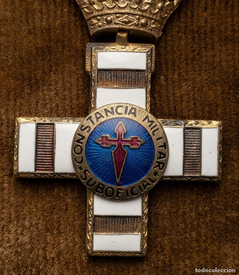 Military Antiques: CONSTANCIA MILITAR SUBOFICIAL, pensionada 25/30 a&ntilde;os