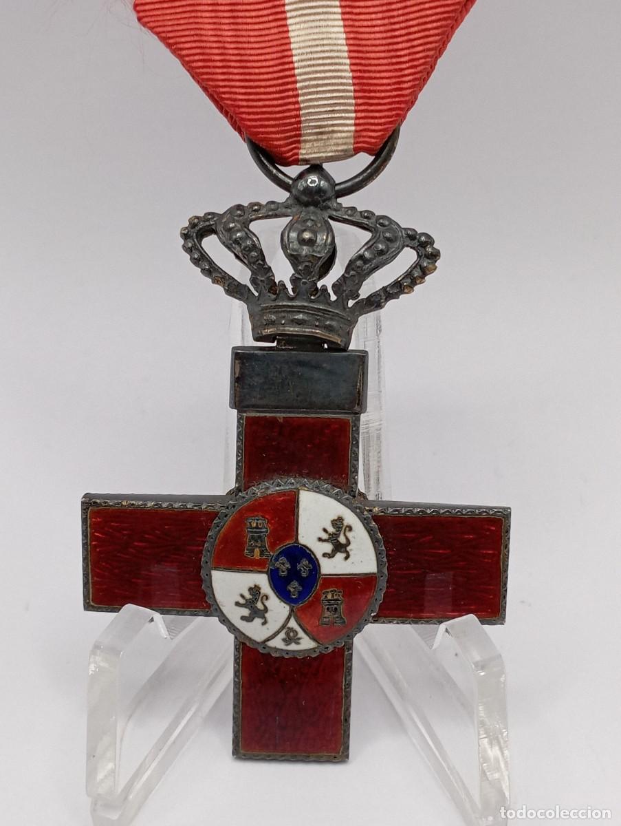 Militaria: Cruz del M&eacute;rito militar roja. &Eacute;poca Alfonso XIII