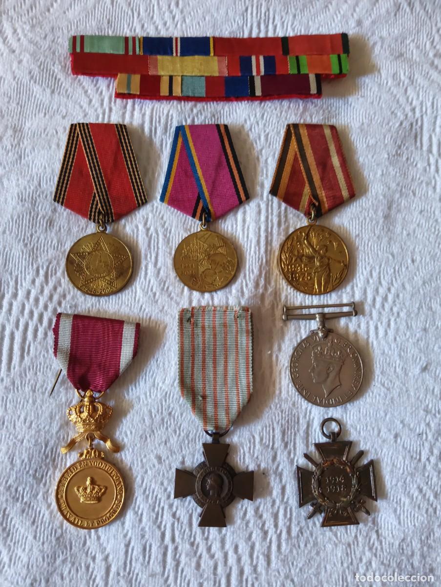 Militaria: Medallas varios pa&iacute;ses europeos