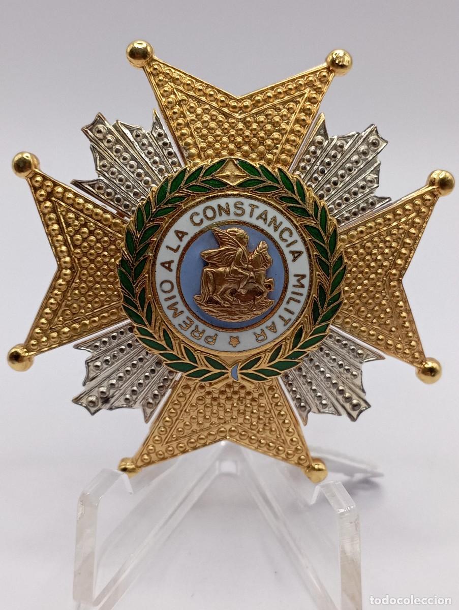 Militaria: Placa de la Orden de San Hermenegildo. Monarqu&iacute;a.