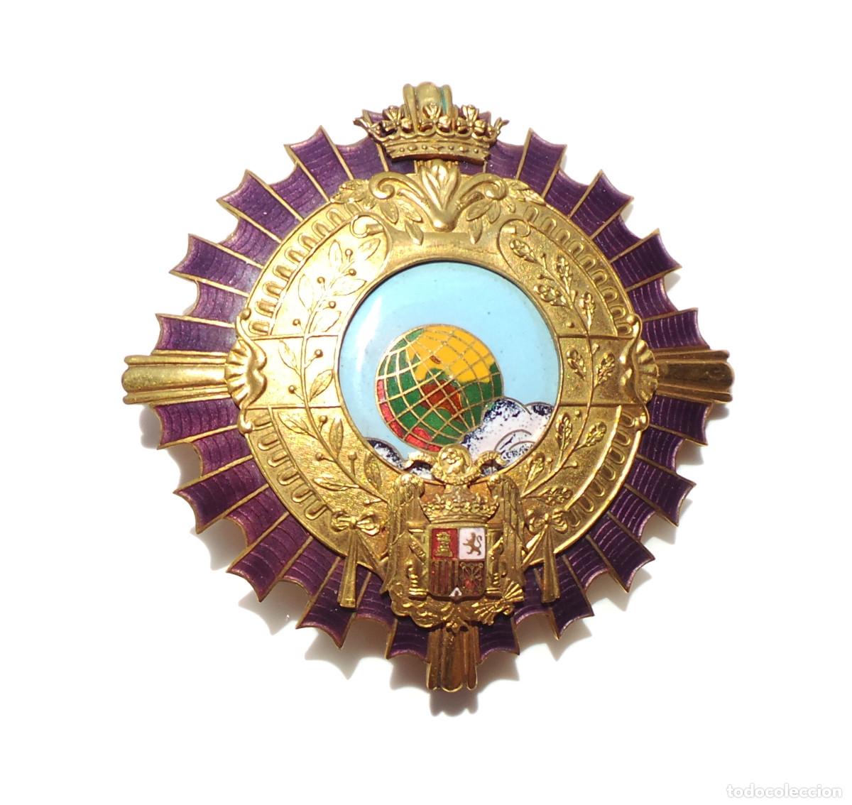 Militaria: GRAN PLACA DE GEODESTAS, GEODESIA Y CARTOGRAF&Iacute;A DEL INSTITUTO GEOGR&Aacute;FICO Y ESTAD&Iacute;STICO, &Eacute;POCA FRANCO