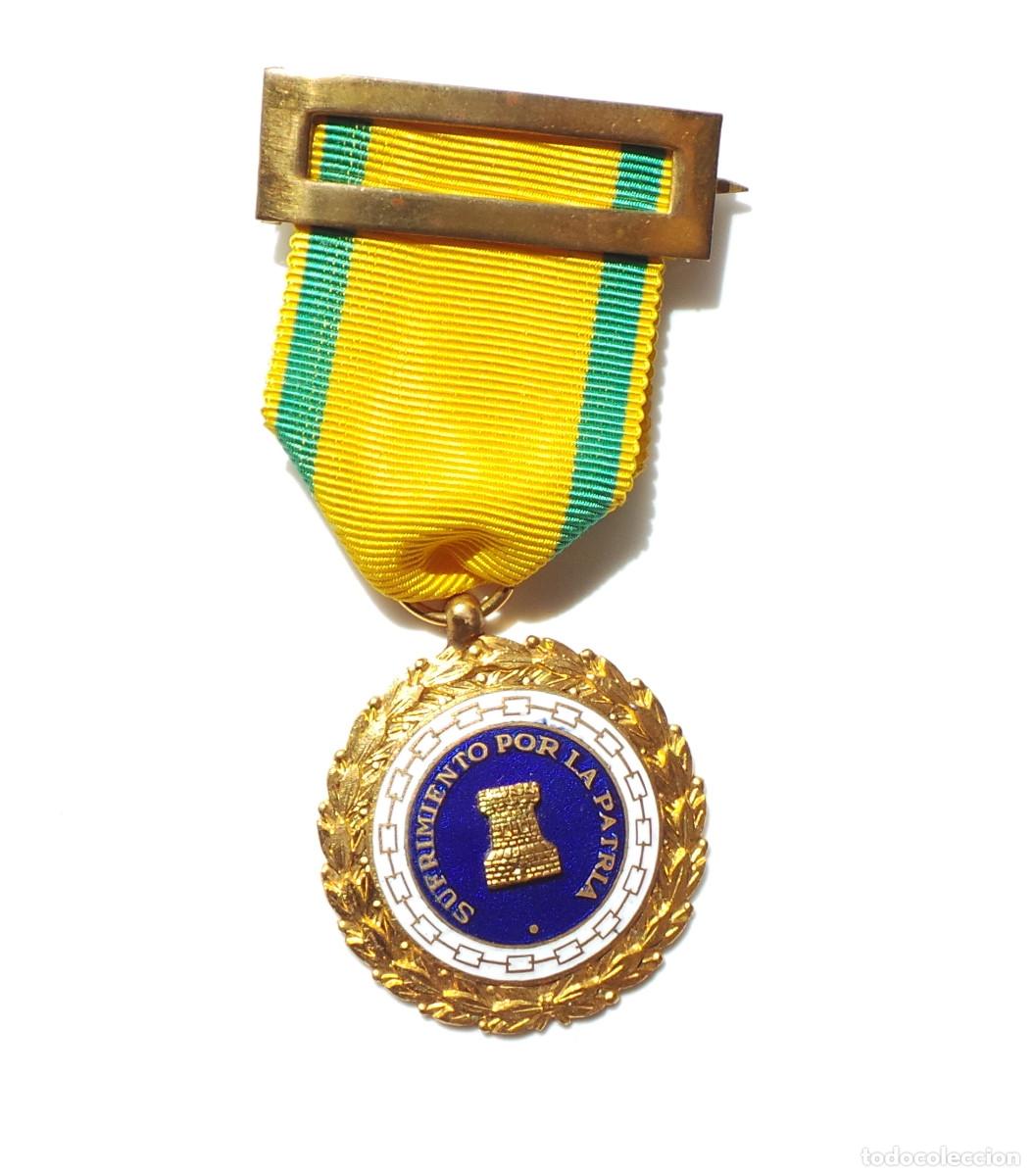Militaria: SUFRIMIENTO POR LA PATRIA. MODELO GUERRA CIVIL. PASADOR DE BISAGRA.