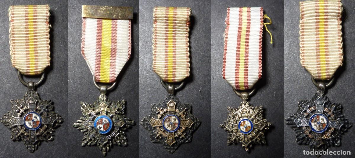 Militaria: 10 miniaturas de &rdquo;Cruz de Guerra&rdquo; - Al M&eacute;rito en Campa&ntilde;a