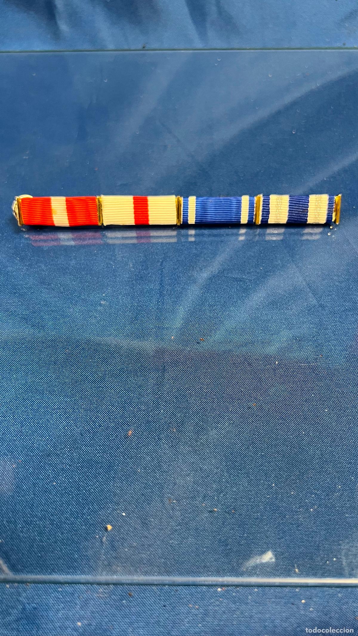 Militaria: Cinta de medallas pasador de diario de un sargento del Moe operaciones especiales merito militar