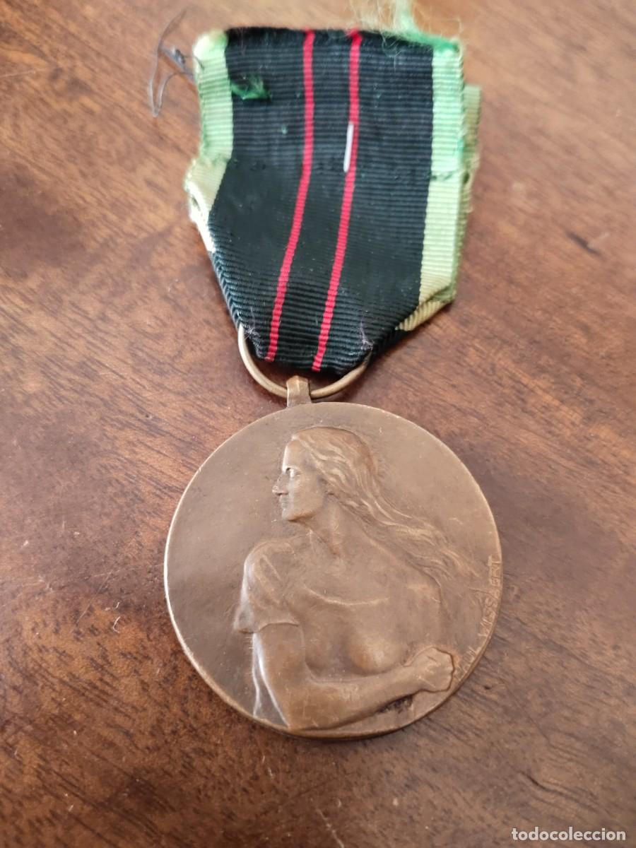 Militaria: Medalla de la Resistencia armada. B&eacute;lgica, Segunda Guerra Mundial. Original.