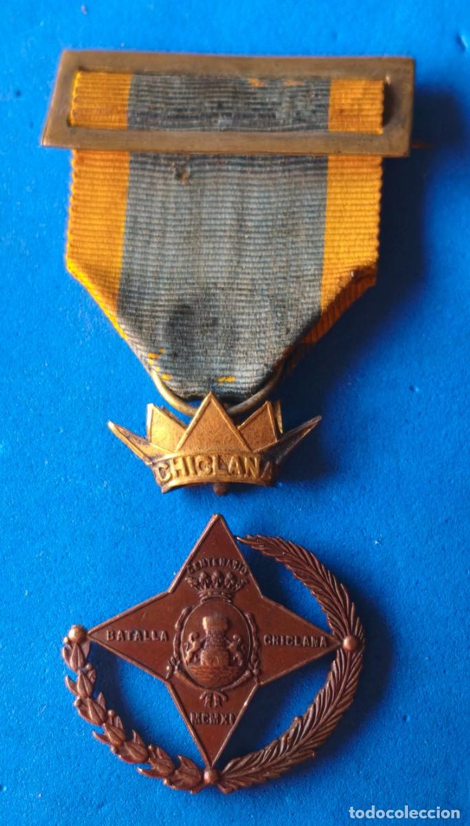 Militaria: Medalla del Centenario de la Batalla de Chiclana.