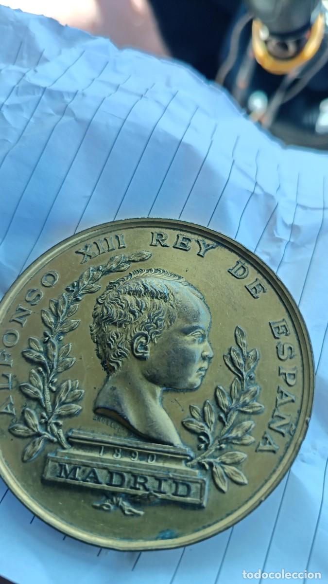 Militaria: Medalla de Exposici&oacute;n &eacute;poca de Alfonso 13
