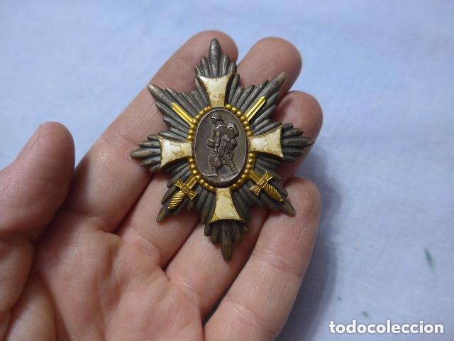 Militaria: Antigua medalla alemana, ciudad libre de hamburgo, original de la I guerra mundial. Alemania.