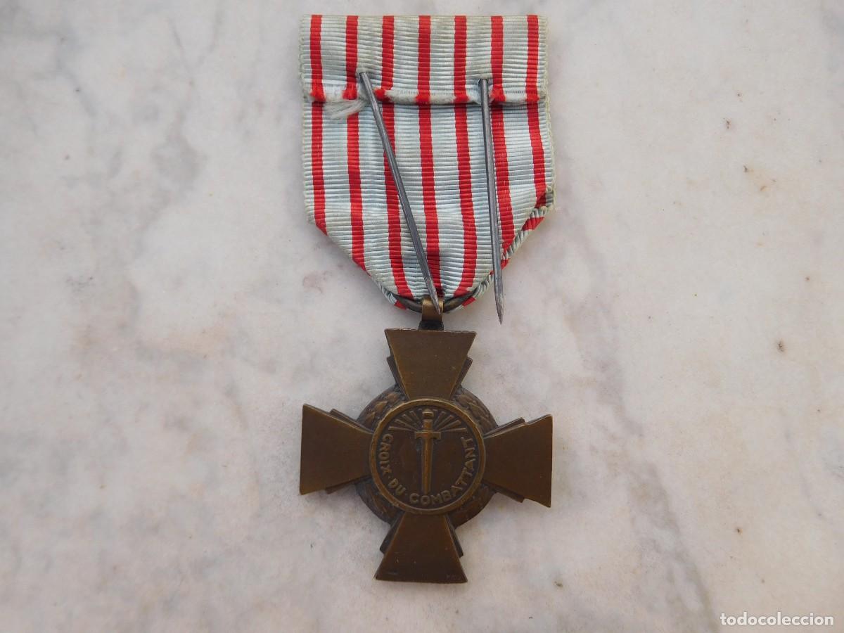 Militaria: Francia. Croix de combattant - Foto 3