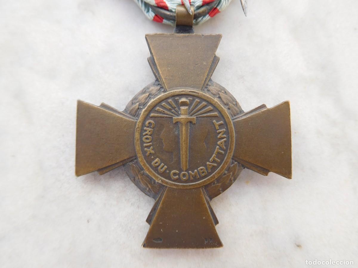 Militaria: Francia. Croix de combattant - Foto 4